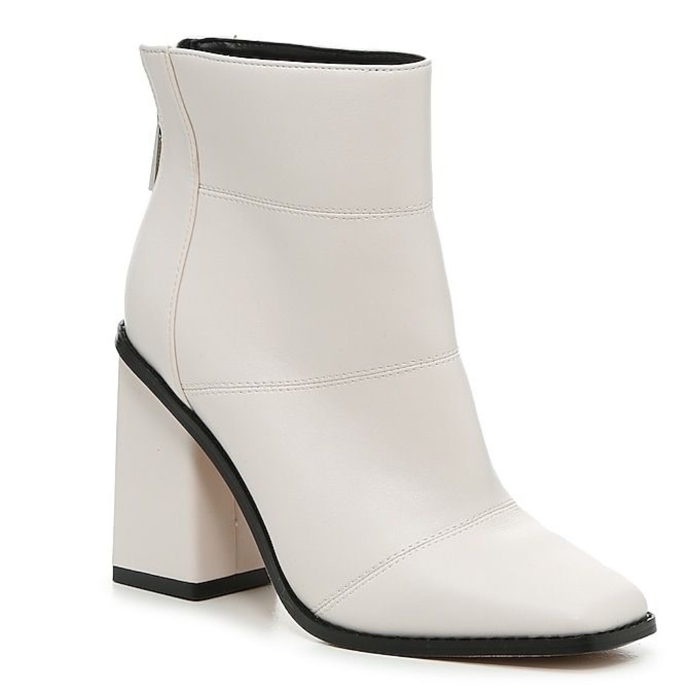 Jessica Simpson Marlea Ankle Boots in Ivory - Picture 1 of 8